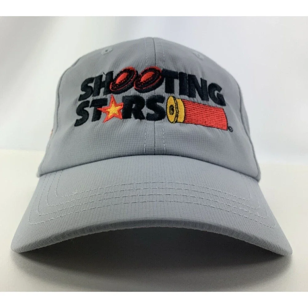 Shooting Stars Hat Gray Boy Scouts Sporting Clays BSA Zeeco Adjustable Ball Cap